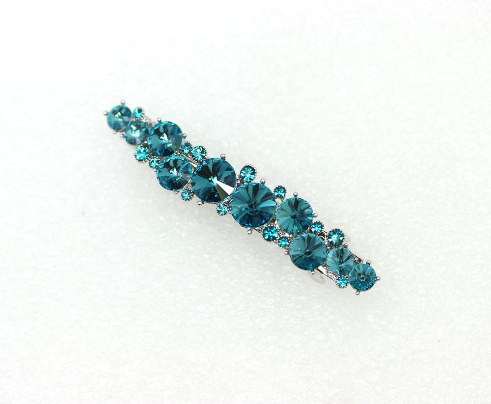 Faship Premium rhinestone hair jewelry clip elevates formal hairstyles