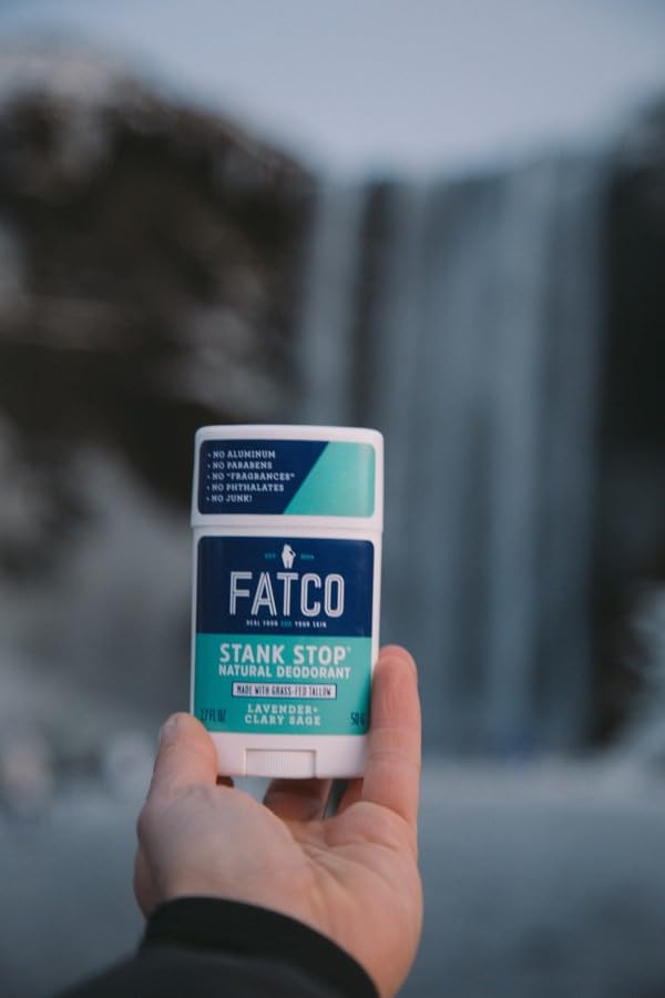 Eco-friendly zero waste packaging for FATCO Stank Stop deodorant