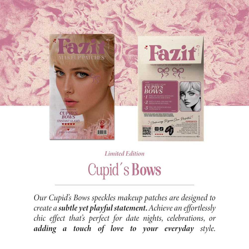 Fazit Cupid's Bow patch long-lasting finish remains chic from morning to night.