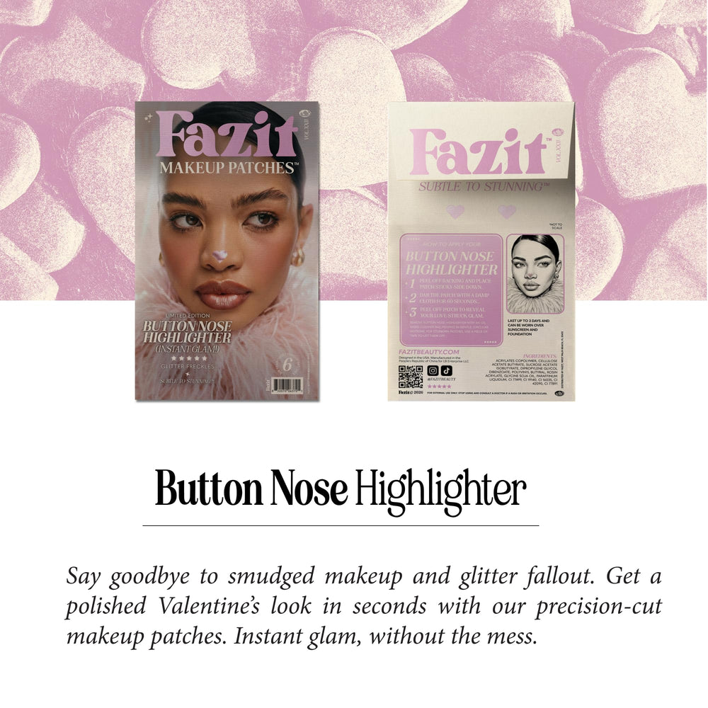 Fazit easy-application nose patch highlights simple glam on-the-go