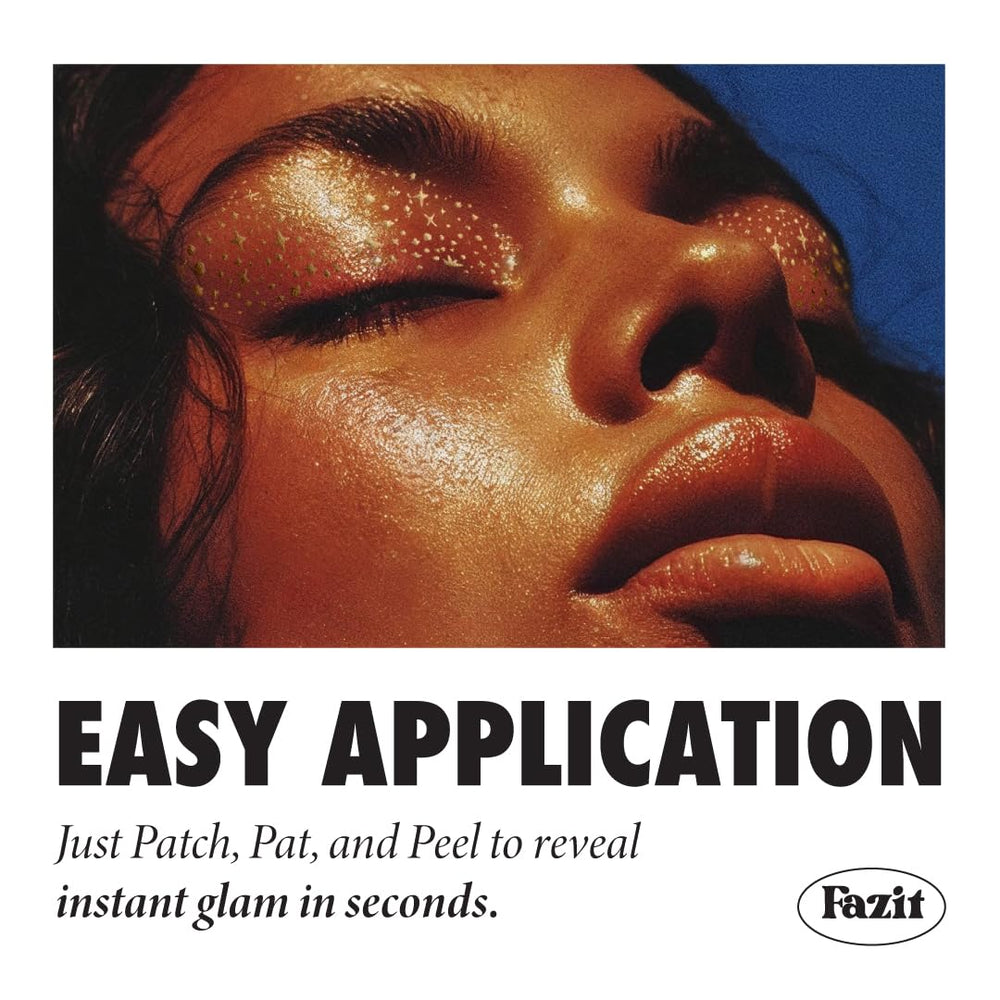 Fazit Golden Eye Speckles patch with long-lasting shimmer
