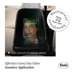 Fazit green speckles perfect for Halloween costumes with whimsical shine