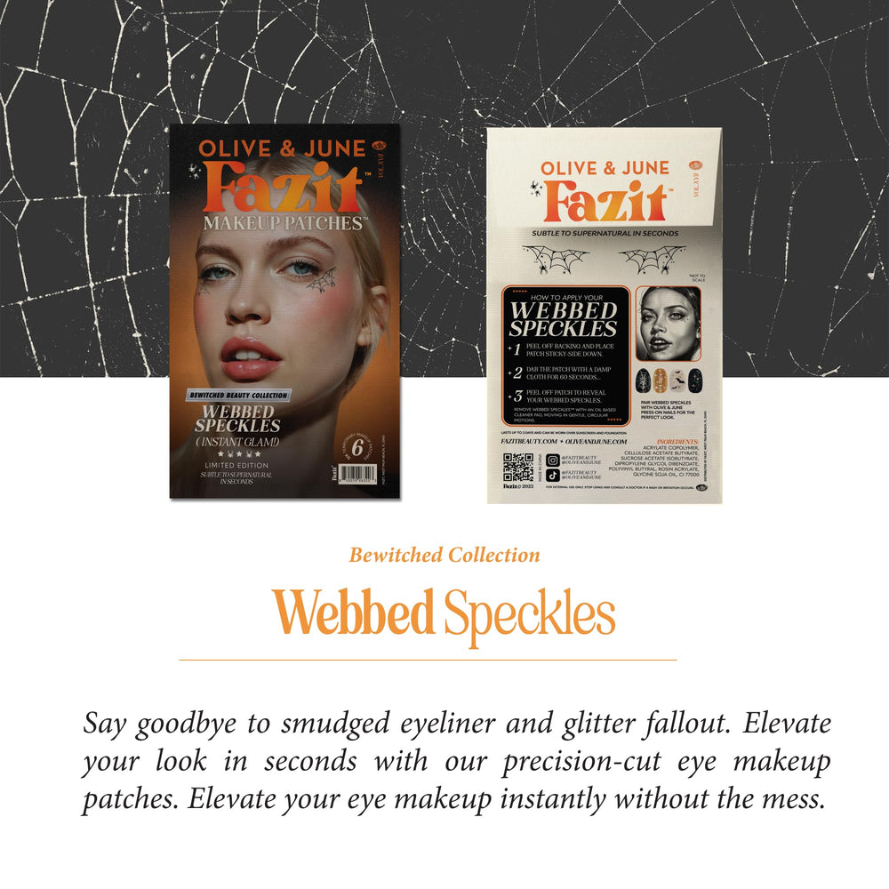 Fazit patches ideal for festivals or Halloween looks to elevate your style.