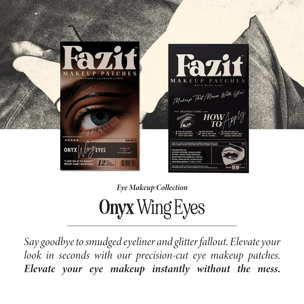 Fazit patches versatile for costumes, events, and everyday glam.