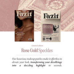 Fazit waterproof glitter patches stay put during activities