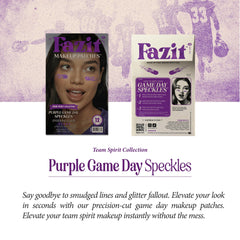 Fazit Waterproof makeup patches stay put during workouts and poolside moments.