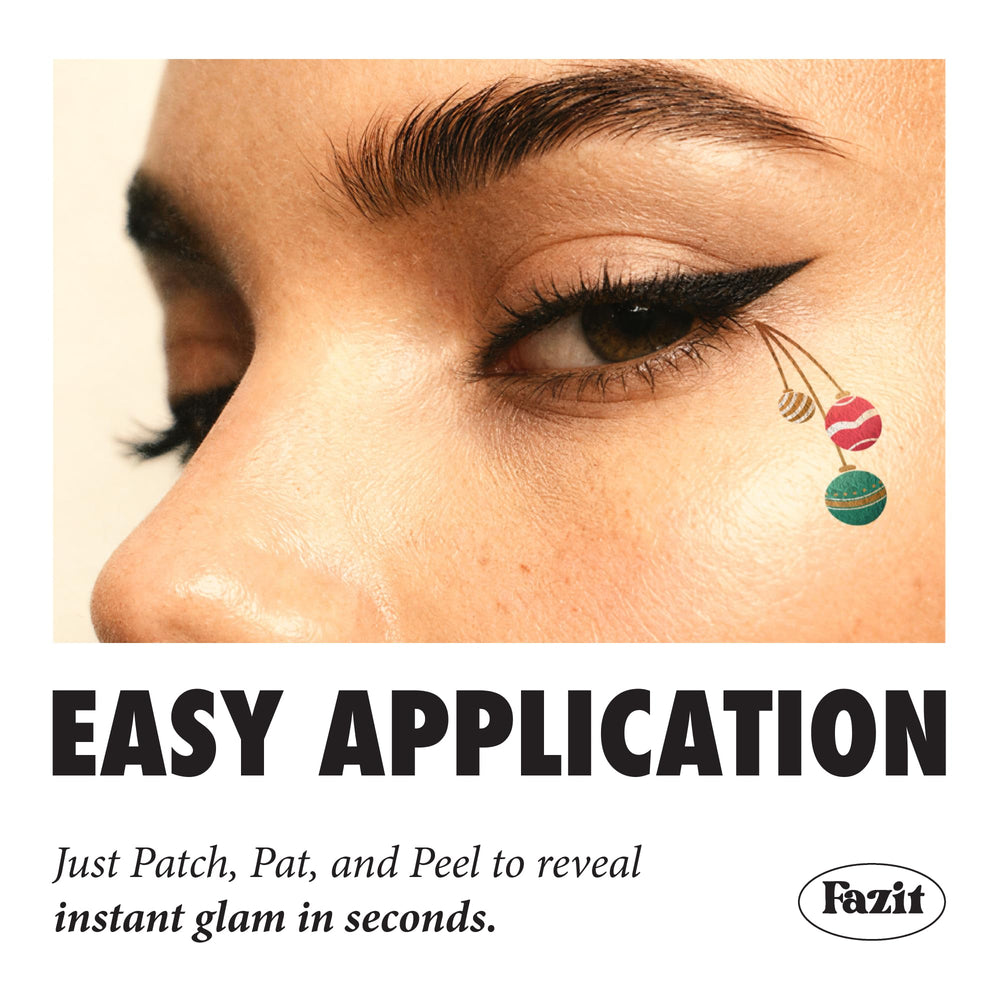 Fazit waterproof makeup patches stay put through rain or sweat.