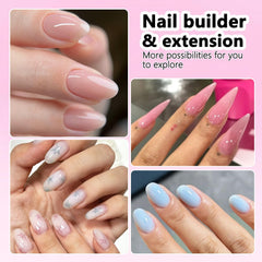 Fcozpjk dual nail forms for extensions and shaping control
