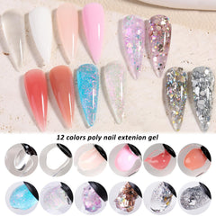 Fcozpjk dual nail forms included for precise extensions and sculpted shapes.