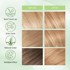 Fedulili Blonde Brown Hair Dye Shampoo packshot highlights 500ml bottle.