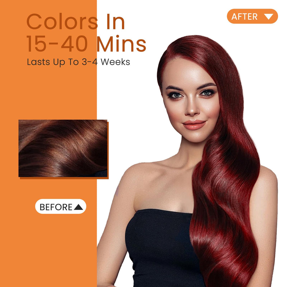 Fedulili grey hair coverage 500ml delivers natural-looking color that lasts weeks.