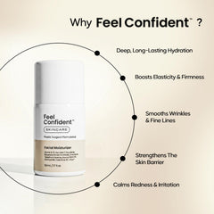 Feel Confident travel-size bottle fits easily in a skincare bag.