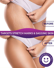 FeeMeFee Body Firming Oil pours into hand for quick absorption and smooth skin