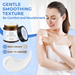 Hands applying FeeMeFee Magnesium Lotion showing quick absorption