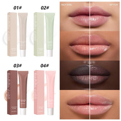 FeiCuiYun lip butter provides a glossy finish with subtle shine.