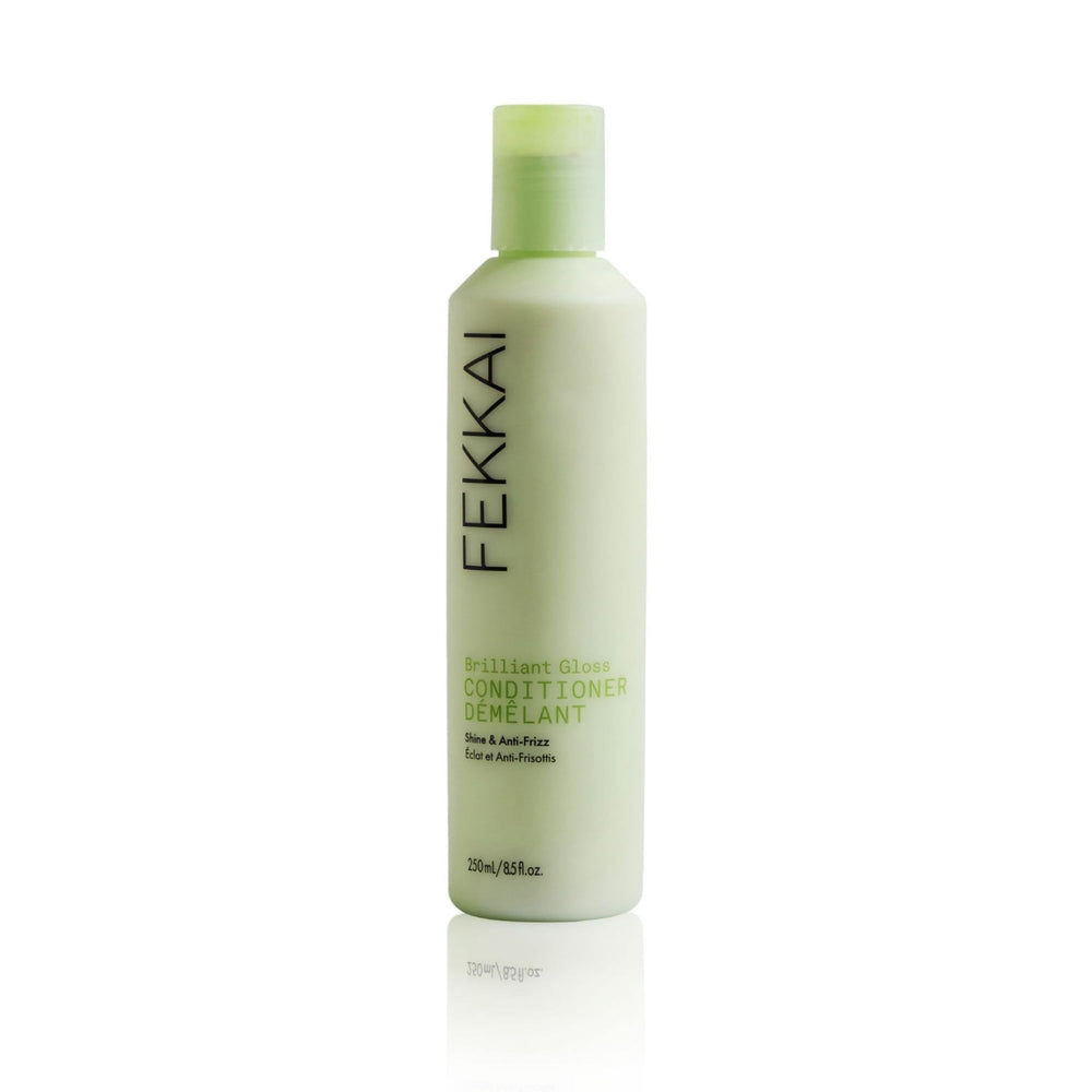 Fekkai Brilliant Gloss Conditioner bottle with shine promise
