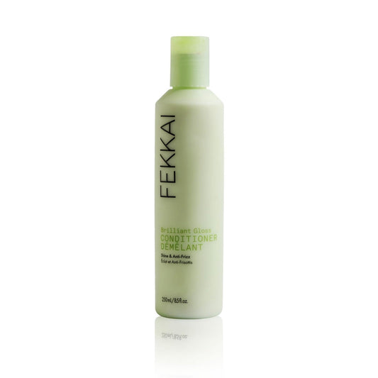 Fekkai Brilliant Gloss Conditioner bottle with shine promise