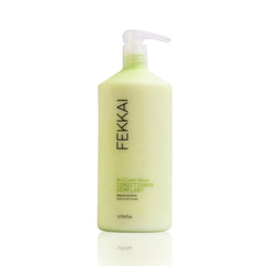 Fekkai Brilliant Gloss Conditioner bottle showing glossy finish on hair