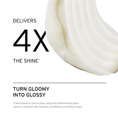 Fekkai Brilliant Gloss Conditioner label and cap highlight vegan formula