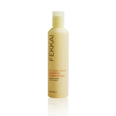 Fekkai Full Blown Volume Shampoo bottle front shows lift for fine hair