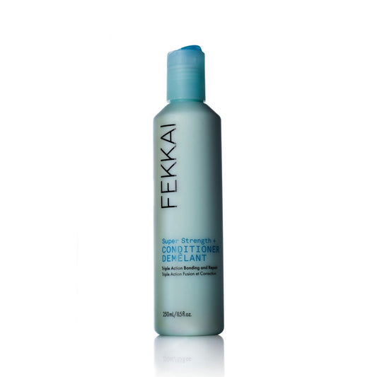 Fekkai Super Strength bottle front view highlighting PowerBond action for stronger hair