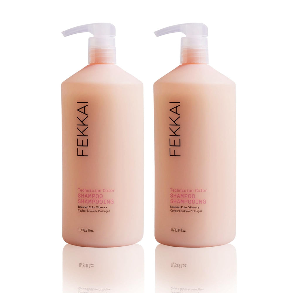 Fekkai Technician Color Shampoo bottle with label highlighting color protection.