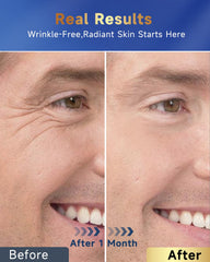 Felicemy cream on neck and decolletage for even tone and hydration.