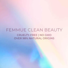 FEMMUE pH-balanced formula maintains skin balance during washing.