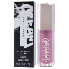 Non-sticky gloss-cream formula gliding onto lips