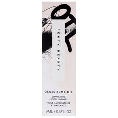 Fenty Beauty Gloss Bomb Lip Oil N Gloss 01 Fussy, nourishing oils boost smooth lips.