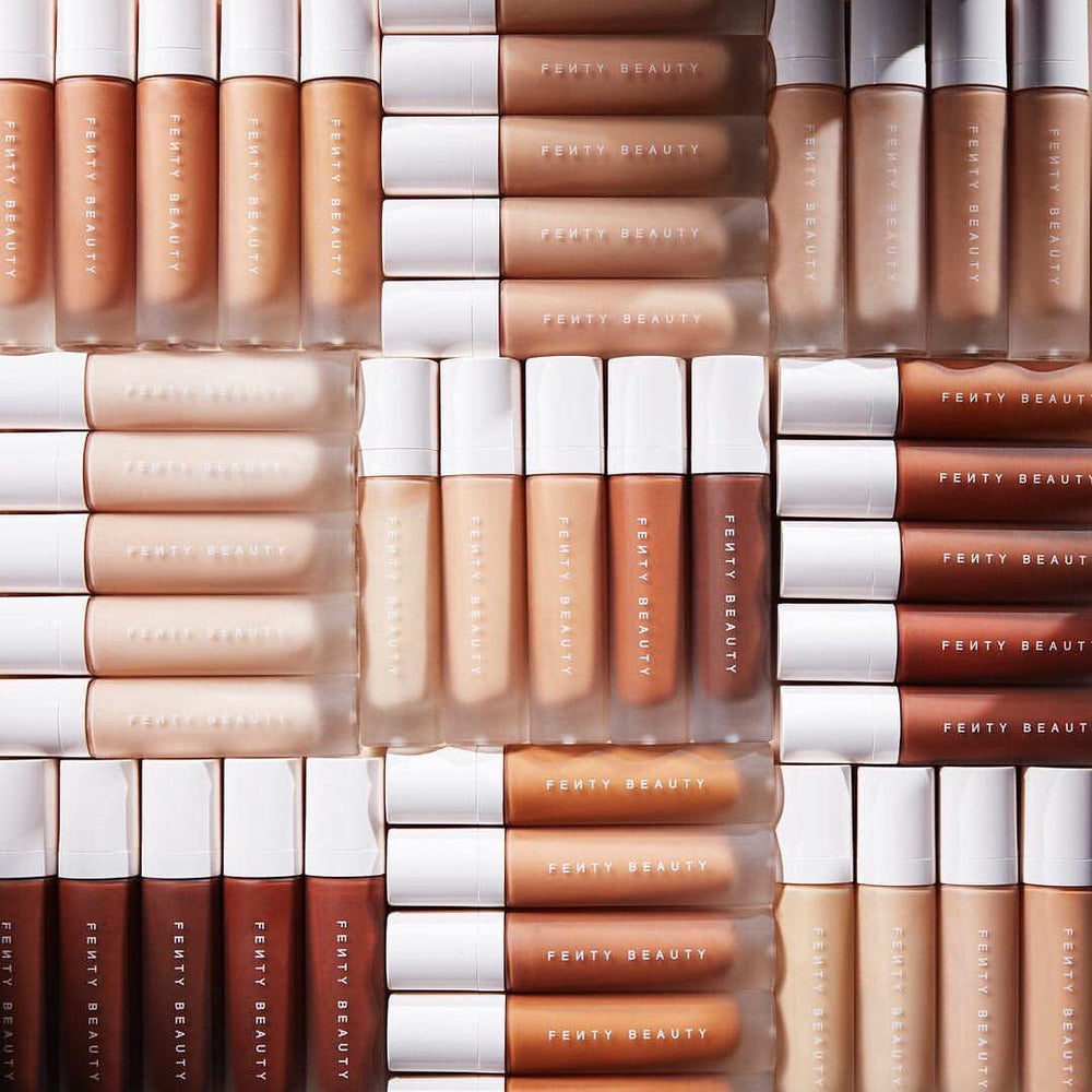 FENTY BEAUTY Pro Filt'r Soft Matte close-up on skin with matte finish