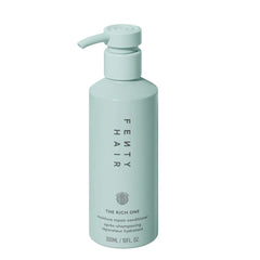 Fenty Hair The Rich One conditioner bottle delivers hydration for softer hair.