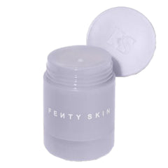Fenty Skin Thicc N Smooth Rich Peptide Eye Cream bottle close-up showing rich texture for deep under-eye hydration