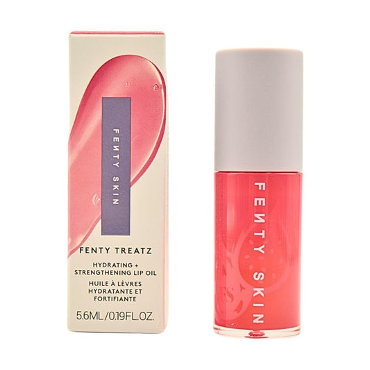 Fenty Skin Treatz lip oil Dragon Fruit bottle delivers clear hydration
