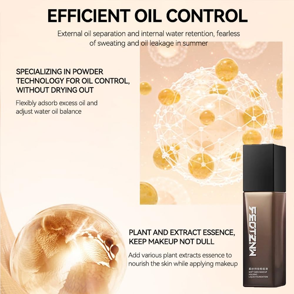 Feotznw Flawless Finish packaging paired with matte setting spray for lasting wear.