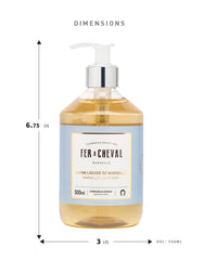 Fer à Cheval Marseille ingredients: glycerin and coconut oil for hydration.