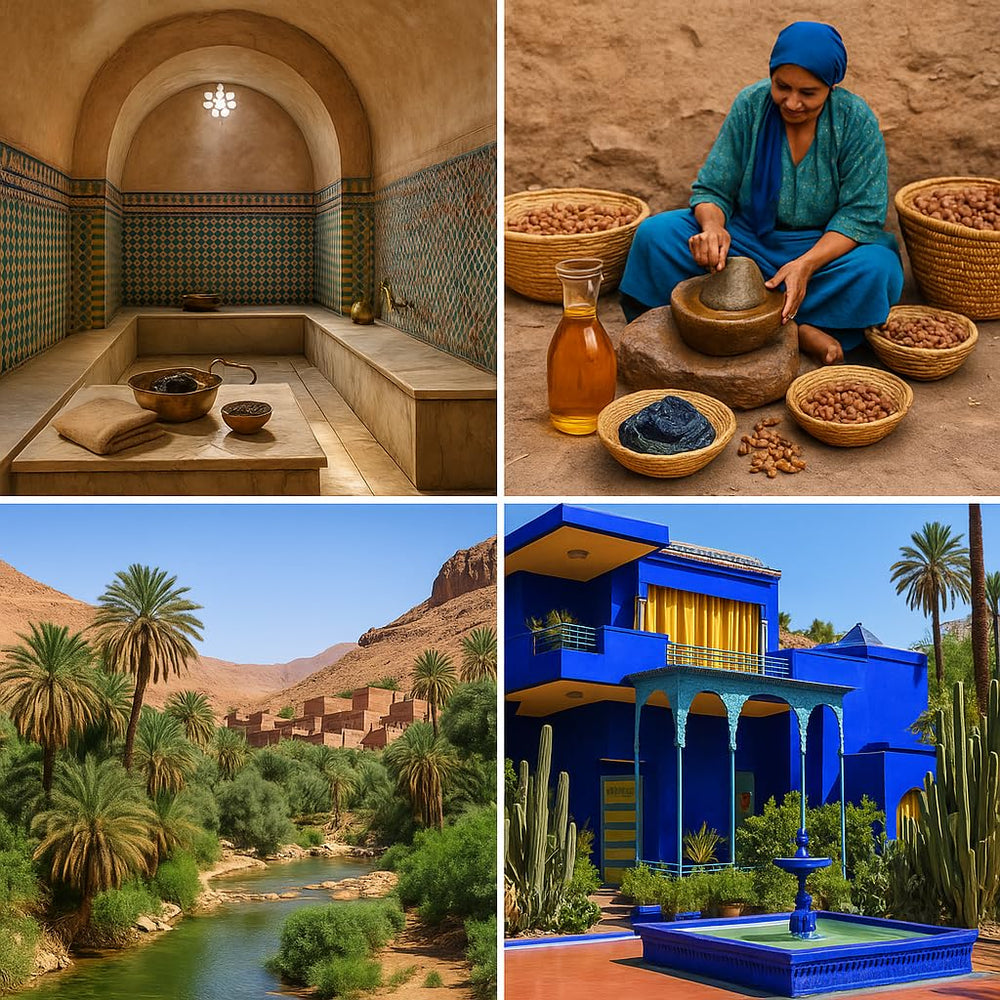 FERIHA Sahara Nila based formula—natural color variation adds unique luxury.