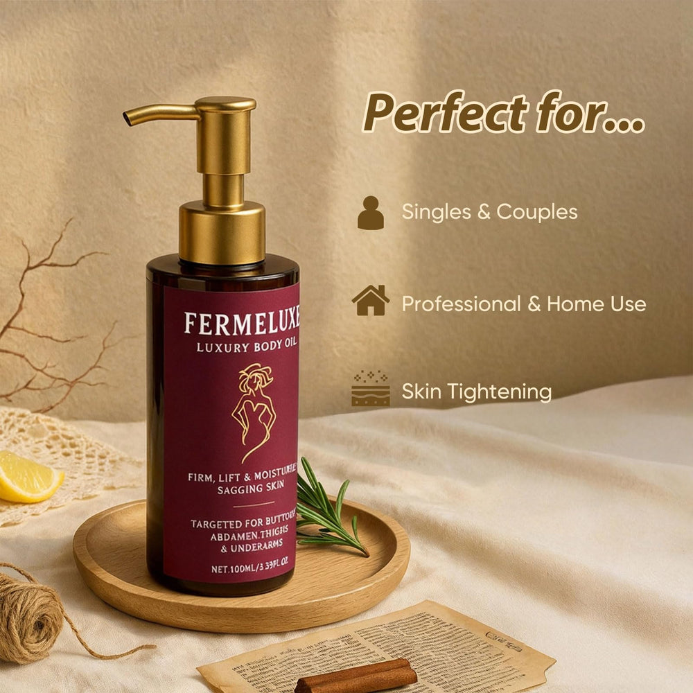 FERMELUXE full-body application on arms and legs.