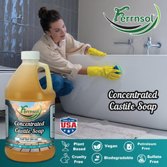 Ferrnsol biodegradable cleaner made with renewable vegetable oils.