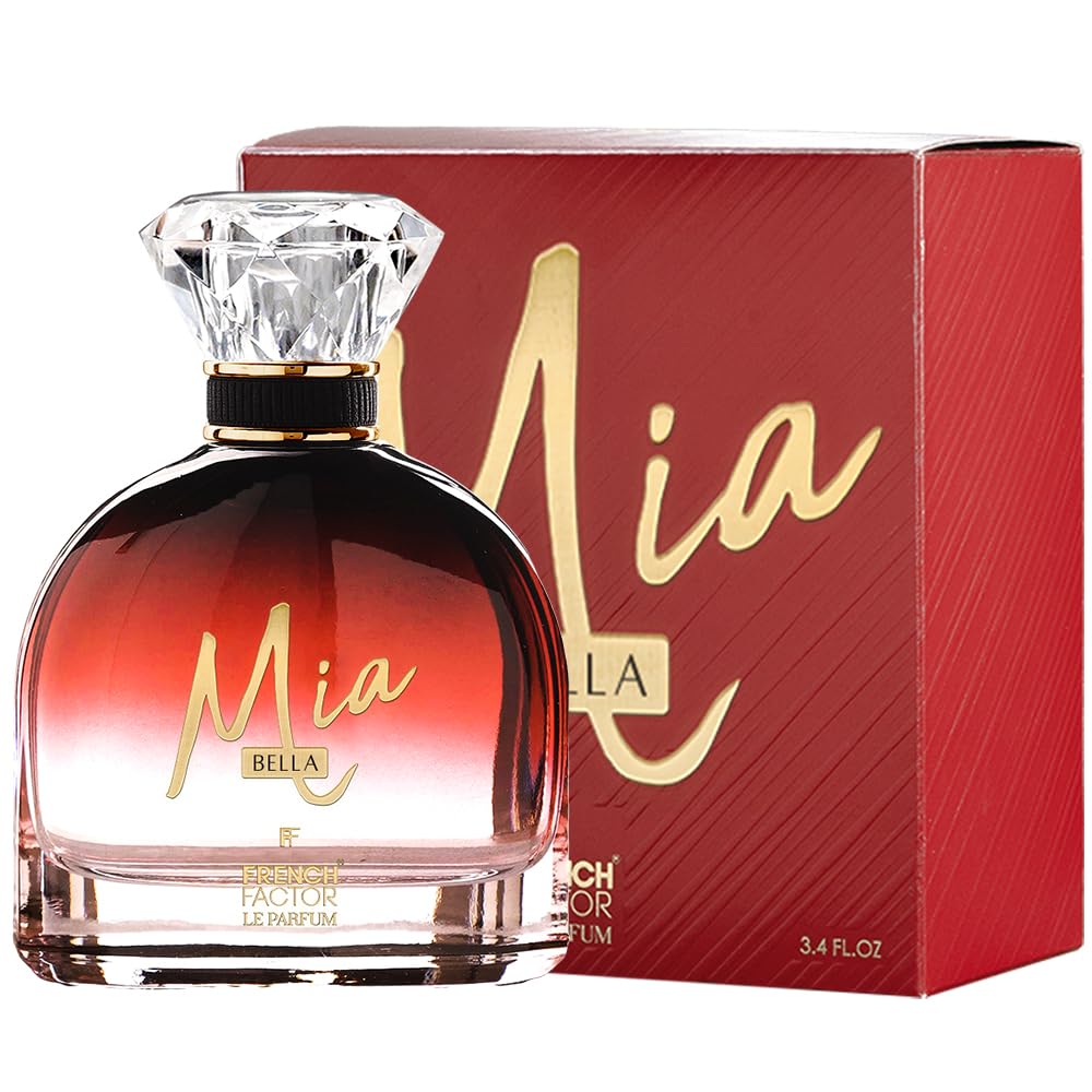 FF French Factor Mia Bella bottle cap close-up for an elegant gift-ready presentation.