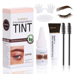FIAHNG lash color kit front view showing a complete at-home toolkit for salon-style results.