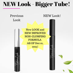 Close-up of NATURLASH mascara brush for smooth, non-clumping application