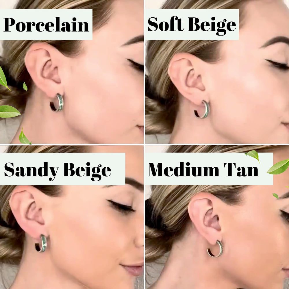Fifth & Skin Better’n Ur Skin Foundation Porcelain bottle with vanilla-scented application.