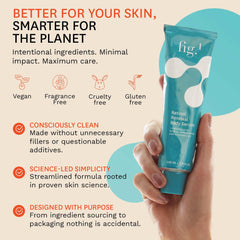 Fig.1 Retinol Body Serum non-greasy finish shown for quick layering under moisturizers.