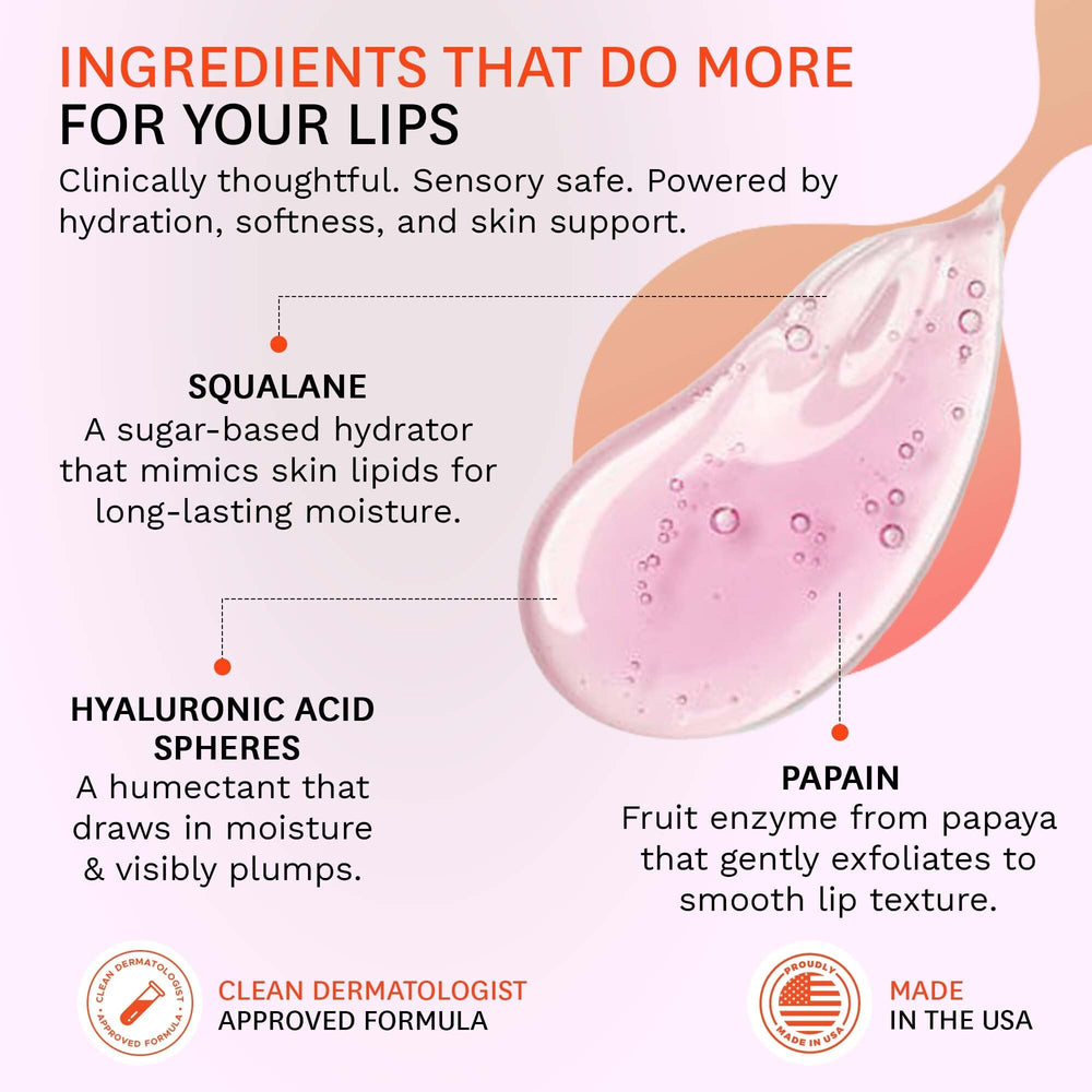 Fig.1 ReviveLip Enzyme Mask Canada-made with globally sourced ingredients
