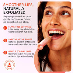 Fig.1 ReviveLip Enzyme Mask jar texture showcasing vegan formula and nourishment