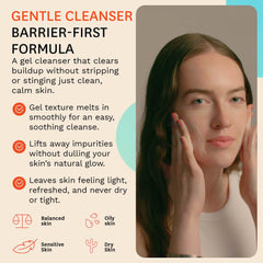 Fig.1 tea tree oil detail highlighting soothing cleansing action
