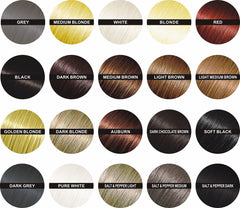 Finally Hair fibers bond with existing hair for a fuller look.