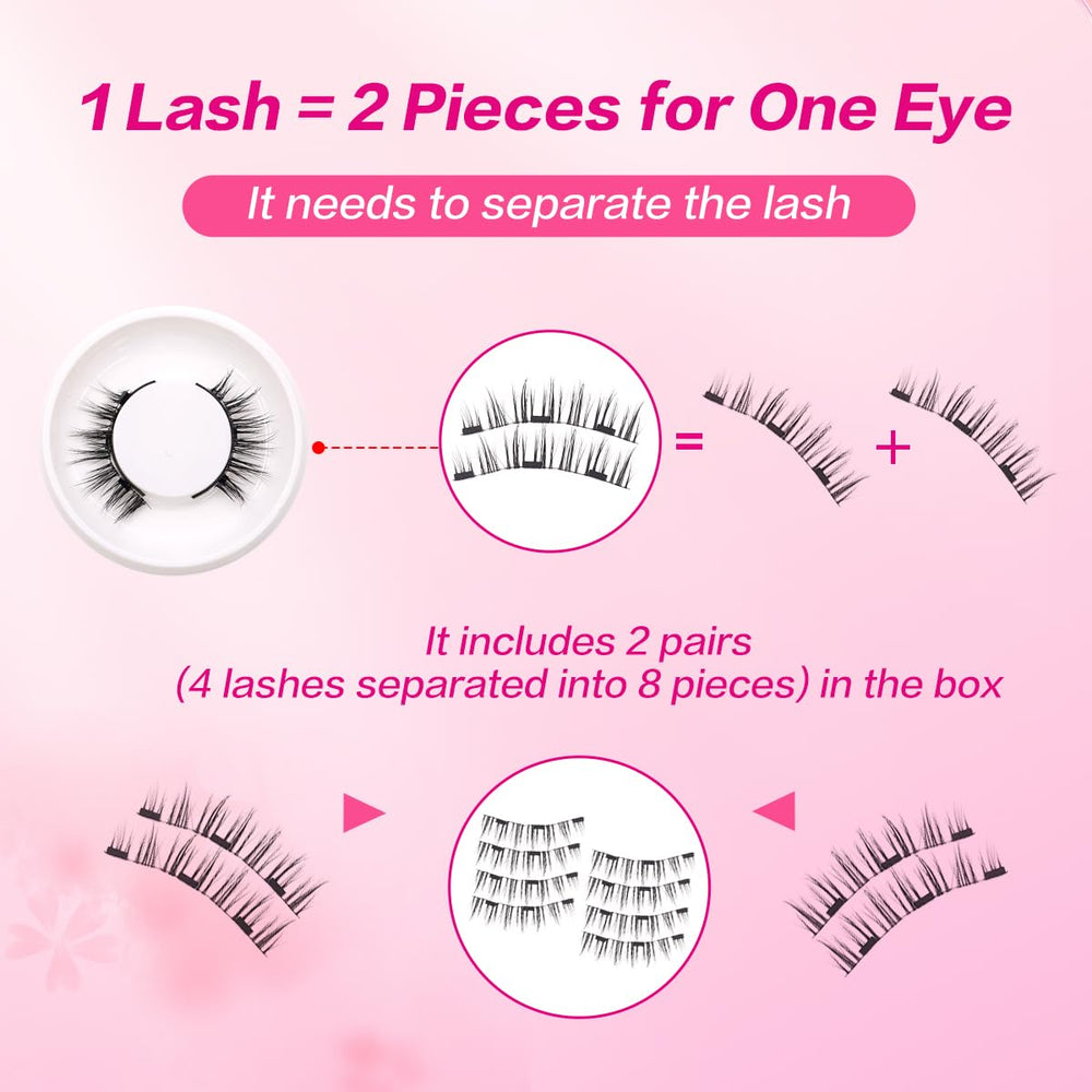 FindLove reusable lashes promote eco-friendly beauty through multiple wears.