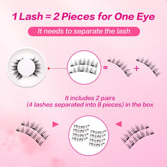 FindLove reusable lashes promote eco-friendly beauty through multiple wears.